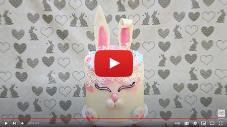 Easter bunny cake