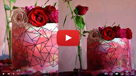 Using crystal candy's geo mesh stencil