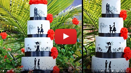 Using the crystal candy love story mesh stencil kit